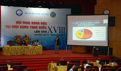Hội nghị khoa học Tai Mũi Họng toàn quốc lần XVIII tại Tuyên Quang Hội nghị khoa học Tai Mũi Họng toàn quốc lần XVIII tại Tuyên Quang