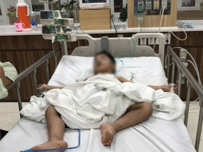 B&eacute; trai uống nhầm thuốc cai nghiện