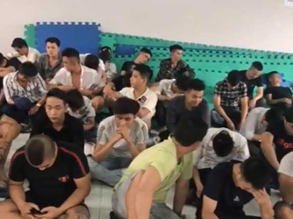 63 đối tượng dương tính với ma túy tại quán karaoke