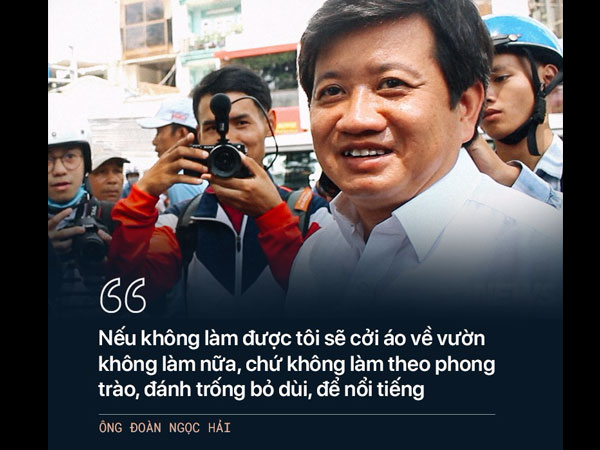 Ông Đoàn Ngọc Hải: Từ cuộc chiến dẹp vỉa hè năm 2017 đến 2 lần từ chức