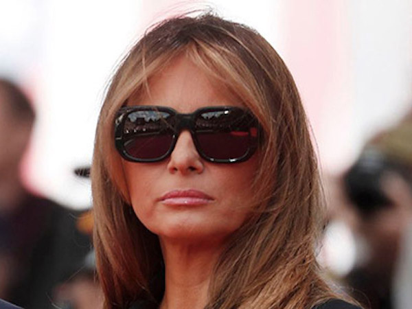 Melania bị chỉ trích vì đeo kính đen tại lễ tưởng niệm cuộc đổ bộ Normandy