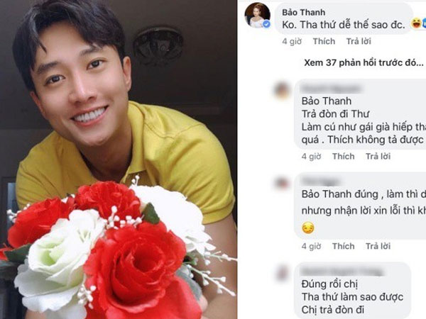 Quốc Trường 'tung thính' hòng xin tha thứ sau màn hôn nồng cháy gái lạ nhưng Bảo Thanh và fan lại phản ứng thế này!