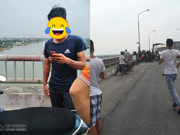 Góc nhảy cầu 'éo le': Định tự vẫn nhưng lại nhớ ra mình biết bơi, thanh niên mò lên bờ... đi về!