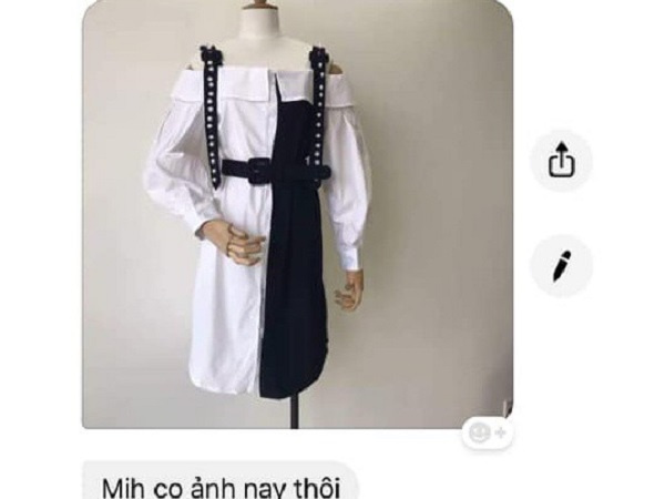 Mất 500k và cả tháng chờ đợi, gái xinh nhận về chiếc váy kém xa ảnh minh họa, nhưng cách xử lý của người bán mới bất ngờ
