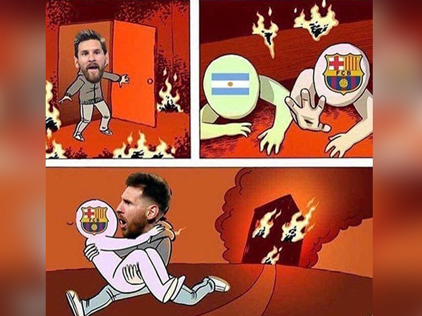 Messi bị chế giễu sau trận thua của Argentina