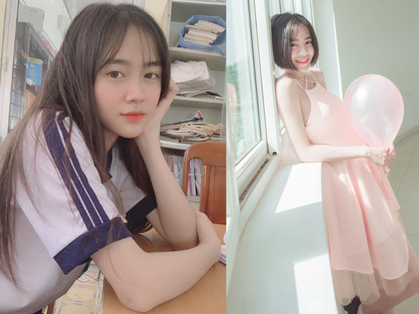 Mặc đồng phục chụp vội tấm ảnh, nữ sinh 2001 khiến dân tình chao đảo vì quá xinh xắn, ngọt ngào