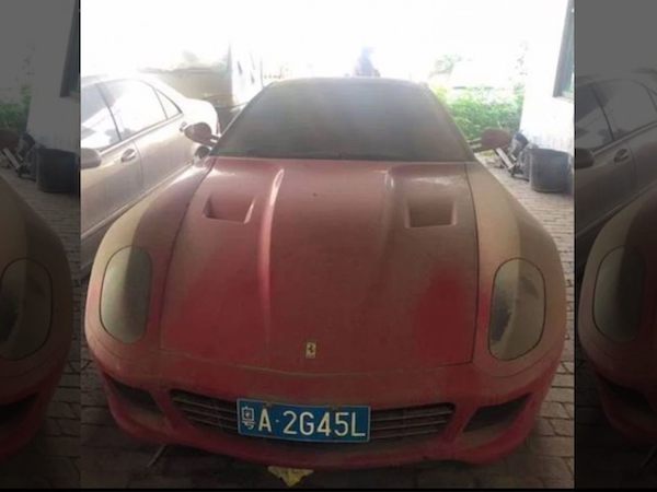 Xe sang Ferrari gần 3 tỷ rao bán giá chưa đến 6 triệu