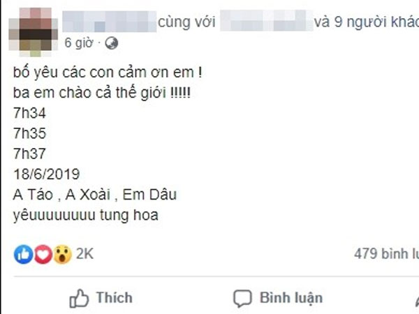 Chồng trẻ lên mạng khoe vợ phi thường, sinh liền 3 bé gồm 2 trai 1 gái khiến ai cũng xuýt xoa