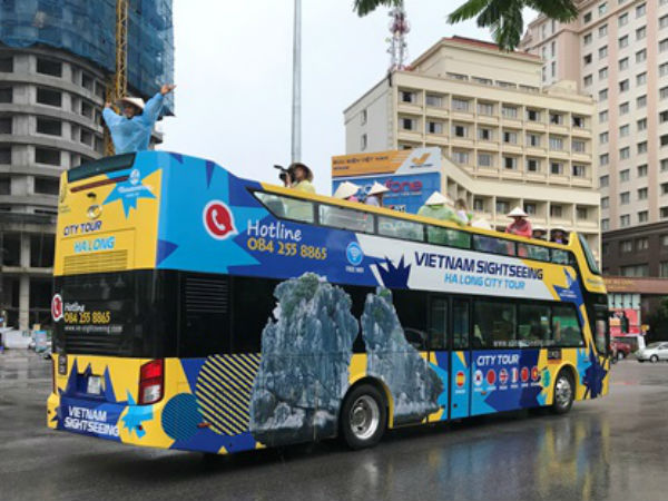 Quảng Ninh khai trương tuyến buýt hai tầng đầu tiên