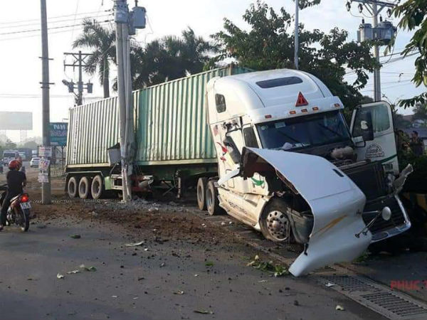 Tài xế xe container tông chết 5 người ở Tây Ninh bị khởi tố