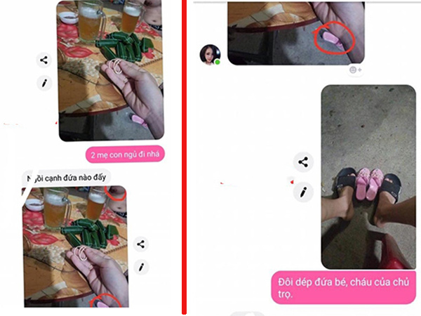 Xin phép vợ cho đi nhậu, vô tình lọt chiếc dép hồng vào khung hình, anh chồng 'toát mồ hôi' giải thích cho chị vợ!
