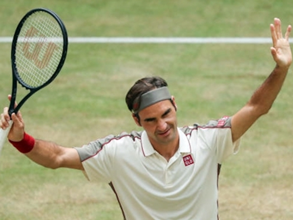 Federer lần thứ 10 vô địch Halle Mở rộng
