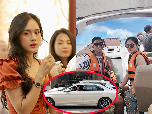 Bạn gái Trọng Đại gây chú ý khi lái 'xế hộp' tiền tỉ đến dự đám hỏi Bùi Tiến Dũng