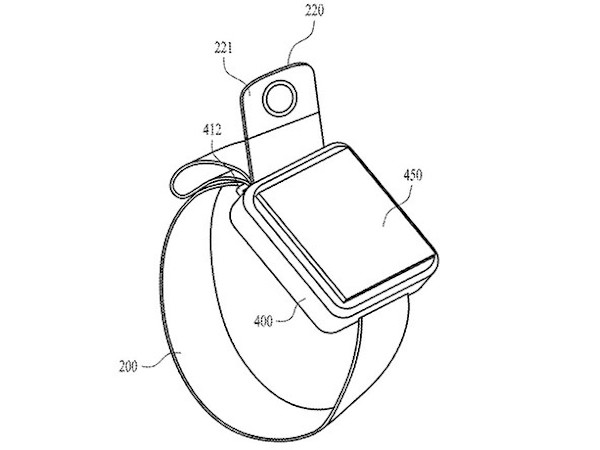 Dây đeo Apple Watch có thể tích hợp camera