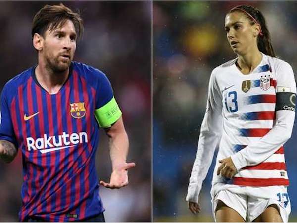 Messi bị lấy làm ví dụ về bất bình đẳng giới trong bóng đá