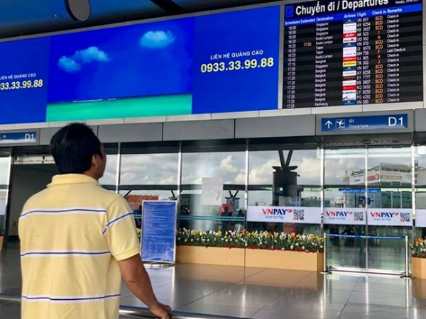 Sân bay Tân Sơn Nhất chính thức ngưng phát loa thông báo