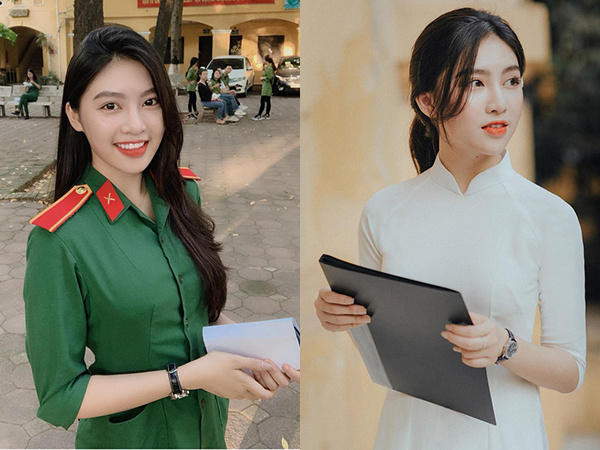 'Nổi như cồn' khi diện quân phục đi thi đại học, nữ sinh hot nhất MXH mấy ngày qua là đây!