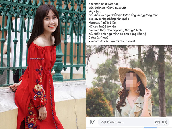 Thuê chụp rồi nhờ mẫu tuyển thêm bạn, nhưng lại chọn bạn của mẫu với lý do 'khó đỡ'
