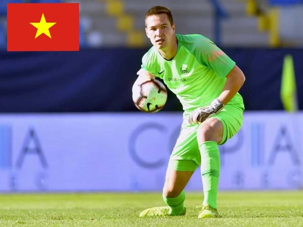 Thủ môn Filip Nguyễn sắp có quốc tịch Việt Nam