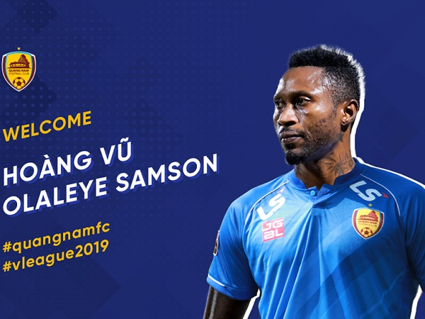 Hoàng Vũ Samson bất ngờ chia tay Hà Nội để gia nhập Quảng Nam