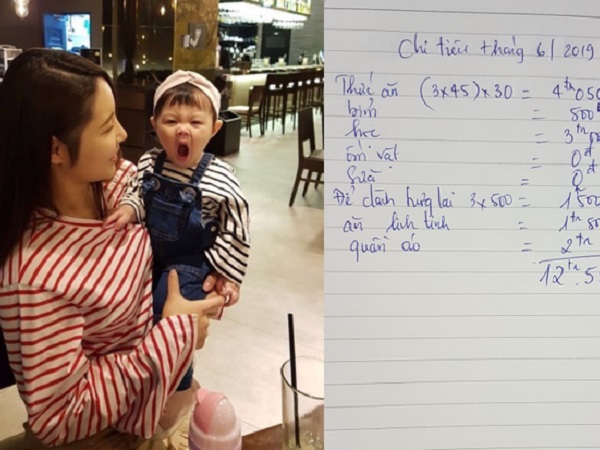 Chi 12,5 triệu/tháng nuôi con nhưng lại không thấy tiền sữa đâu, chị em thắc mắc 'thế mà không ốm vặt?'