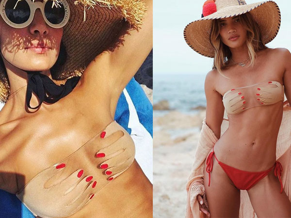 4 mẫu bikini gây tranh cãi nhất hè 2019: bộ nào cũng hở bạo liệt nhưng gây đỏ mặt nhất là thiết kế bàn tay ôm trọn núi đôi
