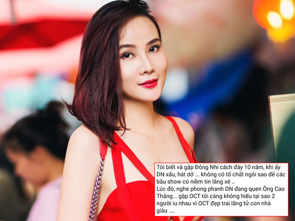 Chúc mừng Đông Nhi và Ông Cao Thắng nhưng lời lẽ của Dương Yến Ngọc sao lại đầy tính 'sân si' thế này?