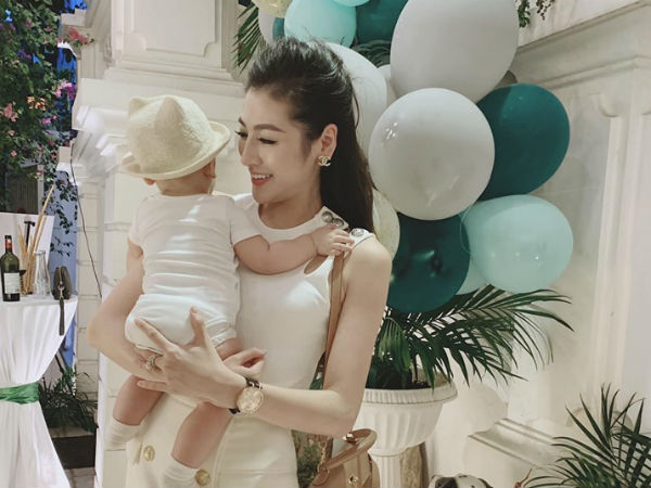 Dương Tú Anh công khai khoe con trai cưng, tiết lộ điều thú vị về quý tử