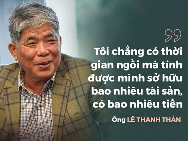 Công thức kinh doanh chung cư giá rẻ hiếm người học theo được của đại gia điếu cày Lê Thanh Thản