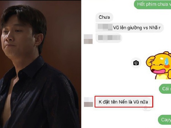 Phẫn nộ vì thấy cảnh Vũ lên giường với Nhã, mẹ trẻ đổi luôn tên con trai, dân mạng biết chuyện liền đề nghị đổi luôn thành tên này