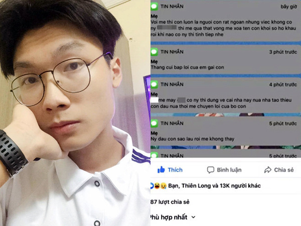 Mẹ dọa cắt hộ khẩu vì ế, chàng trai lên mạng cầu cứu bỗng được nhiều cô nhắn tin làm quen