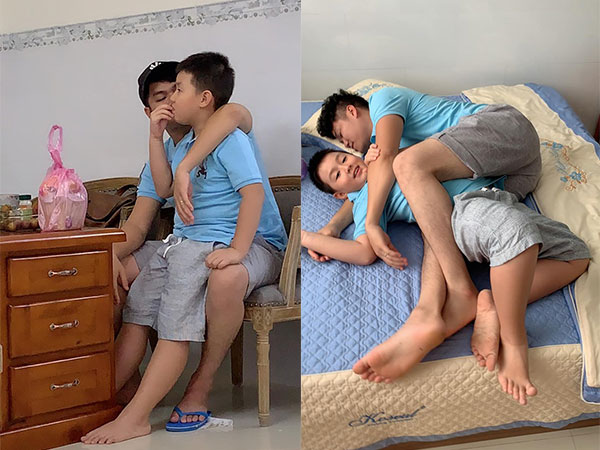 Lê Phương đăng tải loạt ảnh thân thiết giữa con trai riêng và chồng trẻ khiến ai nấy đều thốt lên: Nhìn chẳng khác gì bố con ruột thịt cả