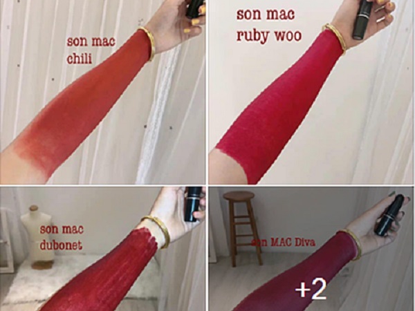 Mẹo mới toanh đảm bảo giúp chị em đi mua son chọn màu cực chuẩn: cứ quẹt hết ra cả cánh tay đi nhé!