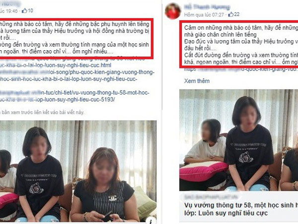Con bị lưu ban vì nghỉ quá số ngày cho phép, Á khôi doanh nhân ở Phú Quốc lên FB chửi Hiệu trưởng thậm tệ