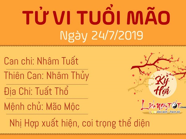 Tử vi thứ 4 ngày 24/7/2019 của 12 con giáp: Sửu thăng quan, Thìn gặp tai họa