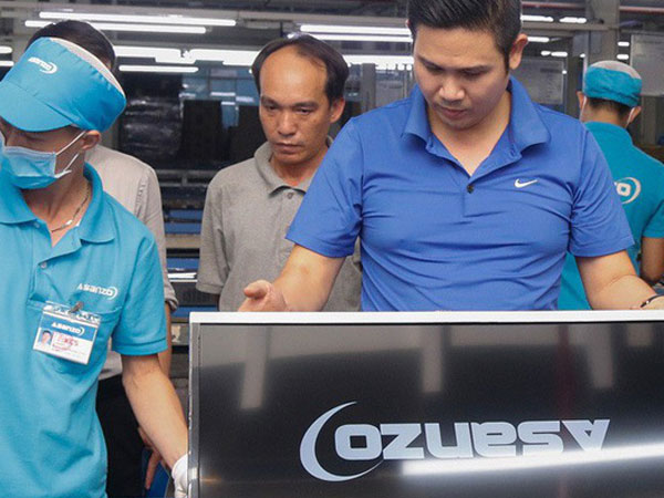 Khởi tố vụ công ty 'ma' nhập hàng từ Trung Quốc gắn mác Asanzo