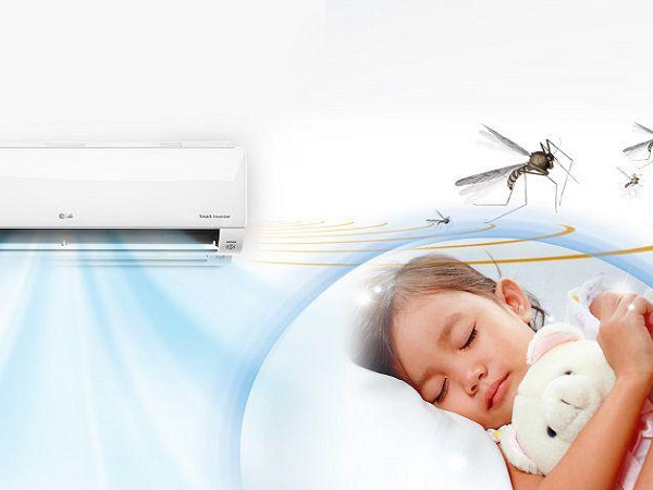 Tại sao muỗi ít xuất hiện trong phòng điều hòa?