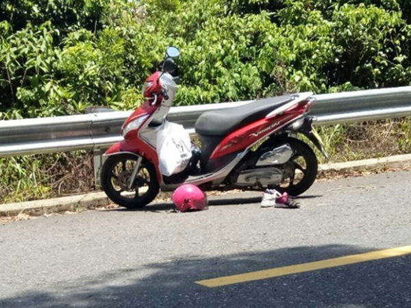 Tham quan bán đảo Sơn Trà, 2 bà cháu bị ngã xe văng xuống vực tử vong