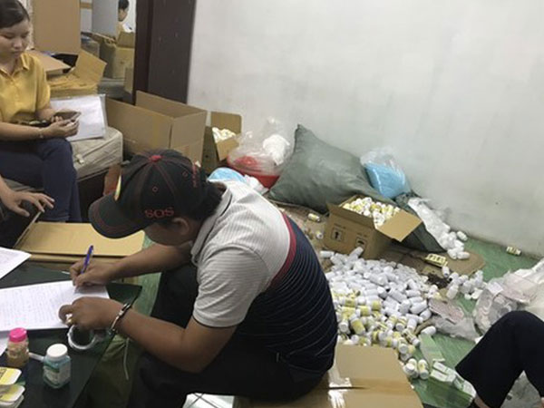Hai lãnh đạo công ty dược cầm đầu đường dây làm thuốc giả hàng chục tỷ đồng ở Sài Gòn