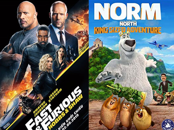 Fast & Furious: Hobbs & Shaw cùng loạt bom tấn bùng nổ rạp chiếu tháng 8