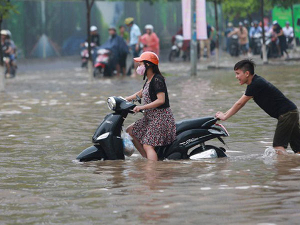Hà Nội và miền Bắc tiếp tục mưa lớn trong 3 ngày tới