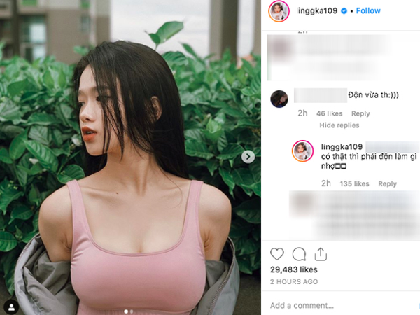 Khoe vòng 1 đẫy đà rồi bị xách mé là 'độn vừa thôi', Linh Ka đáp trả 'căng cực'