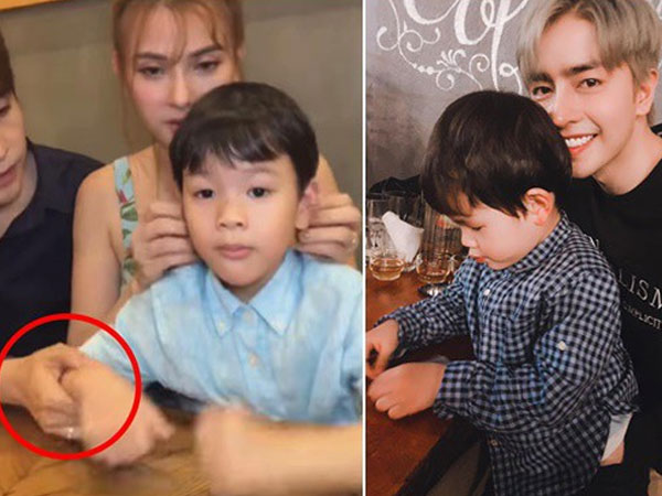 Xôn xao đoạn clip Thu Thủy bịt miệng con trai riêng khi nghe con khóc lóc nói: Ba đánh con