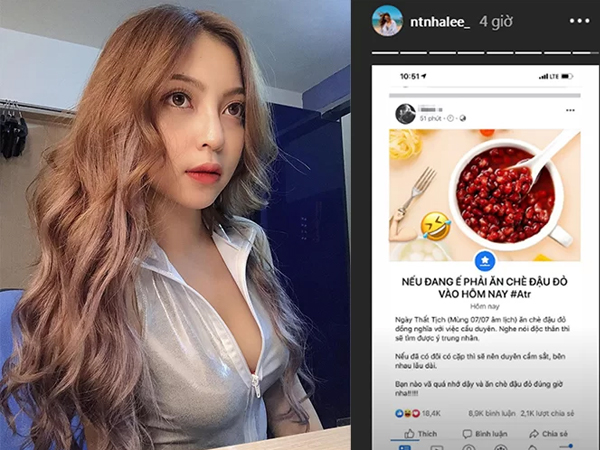 Nhật Lê hát 'Cạn cả nước mắt' giữa tin chia tay Quang Hải
