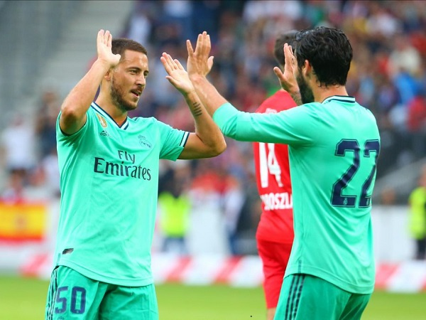 Hazard ghi bàn đầu tiên giúp Real Madrid thắng nhẹ trên đất Áo