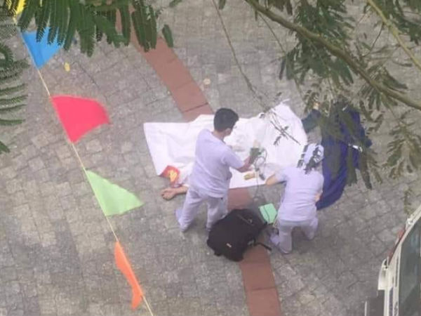 Nóng: Nam sinh trường ĐH Hutech rơi từ trên lầu cao xuống đất tử vong