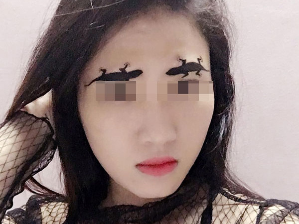 Ngỏ ý muốn xăm lông mày hình thạch sùng để 'chống trọi' qua tháng cô hồn, gái xinh được dân mạng giới thiệu '1001 kiểu'