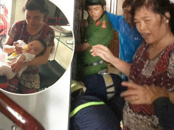 TP.HCM: Hai bà cháu mắc kẹt trong thang máy, bé trai 8 tháng tuổi khóc thét vì sợ hãi