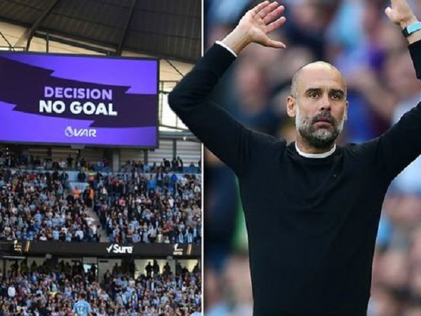 VAR một lần nữa khiến Pep Guardiola và Man City ôm hận trước Tottenham