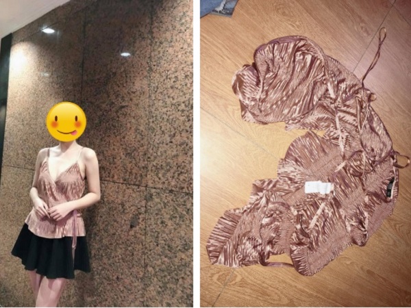 Đặt mua chiếc áo online vì thấy chị em mặc đẹp lung linh, cô nàng e phải đem làm rèm cửa vì lý do bất ngờ